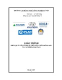 Giáo trình Khái quát về kỹ thuật viên sữa chữa đồng sơn và các khóa đào tạo - CĐ Nghề Công Nghiệp Hà Nội