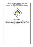 Giáo trình Kiểm tra và đánh giá chất lượng mối hàn theo tiêu chuẩn quốc tế - CĐ Nghề Công Nghiệp Hà Nội