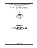 Giáo trình Nguyên lý cắt - CĐ Nghề Công Nghiệp Hà Nội