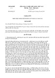 Nghị quyết số 09/2019/NQ-­CP