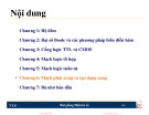 Bài giảng Điện tử số - Chương 6: Mạch phát xung và tạo dạng xung