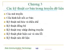 Bài giảng Kỹ thuật truyền số liệu - Chương 3: Các kỹ thuật cơ bản trong truyền dữ liệu