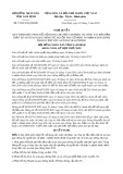 Nghị quyết số 15/2019/NQ-HĐND tỉnh Nam Định