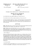 Nghị quyết số 21/2019/NQ-HĐND tỉnh Bến Tre