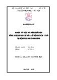 Tóm tắt luận án tiến sĩ Y học: Nghiên cứu hiệu quả kiểm soát hen bằng oxit nitric khí thở ra ở trẻ trên 5 tuổi tại Bệnh viện Nhi Trung ương