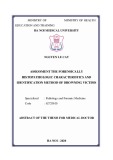 Abstract of the thesis for medical doctor: Assessment the forensically histopathologic characteristics and identification method of drowning victims