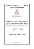 Tóm tắt luận án Tiến sĩ chuyên ngành Nhi khoa: Nghiên cứu đặc điểm lâm sàng, cận lâm sàng, đột biến gen và kết quả điều trị CIBS ở trẻ em