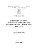 Luận án Tiến sĩ Y học: Nghiên cứu ứng dụng kính hiển vi trong điều trị nội nha răng hàm lớn thứ nhất hàm trên
