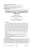 Comparative analysis of manpower planning in India: an experimental approach