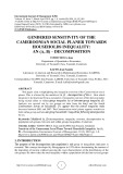 Gendered sensitivity of the cameroonian social planer towards households inequality: An (α, β) – decomposition