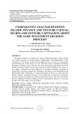 Comparative analysis between Islamic finance and venture capital: do ifis and venture capitalists adopt the same investment decision process?