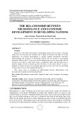 The relationship between microfinance and economic development in developing nations