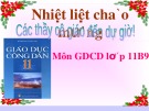 Bài giảng Giáo dục công dân lớp 11 - Bài 13: Chính sách giáo dục và đào tạo, khoa học công nghệ, văn hóa (Tiết 1)