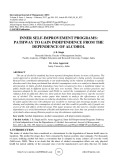 Inner self-improvement programs: pathway to gain independence from the dependence of alcohol