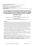 Development of participation banks and evaluation of participation banks in terms of performance: an application in Turkey and Malaysia