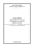 Giáo trình AutoCAD - Nghề: Công nghệ ô tô (Cao đẳng) - CĐ Nghề Đà Lạt