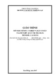 Giáo trình Nghiệp vụ bàn cơ bản - Nghề: Quản trị nhà hàng - Trình độ: Cao đẳng - CĐ Nghề Đà Lạt