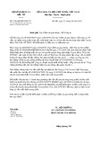 Công văn số 2381/BKHĐT-KTCN
