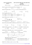 Đề ôn tập tốt nghiệp THPT môn Toán năm 2020 - Sở GD&ĐT Khánh Hòa - Đề số 10