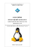 Giáo trình Hệ điều hành Linux - Nghề: Kỹ thuật sửa chữa, lắp ráp máy tính - CĐ Kỹ Thuật Công Nghệ Bà Rịa-Vũng Tàu