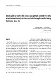 Nghiên cứu lâm sàng: Đánh giá sự biến đổi chức năng thất phải trên siêu âm đánh dấu mô cơ tim sau bít thông liên nhĩ bằng dụng cụ qua da