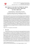 Thực trạng và vai trò của tổ hợp tác trong bối cảnh xây dựng nông thôn mới tại Thừa Thiên Huế