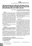 Hiệu quả mô hình can thiệp thay đổi hành vi và sử dụng dịch vụ phòng lây nhiễm HIV/STI ở nhóm nam bán dâm đồng giới 16-29 tuổi tại Hà Nội