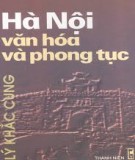 Hà Nội văn hóa và phong tục: Phần 2