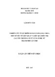 Luận án Tiến sĩ Y học: Nghiên cứu tỷ lệ nhiễm Human Papillomavirus, một số yếu tố liên quan và kết quả điều trị các tổn thương cổ tử cung ở phụ nữ thành phố Cần Thơ