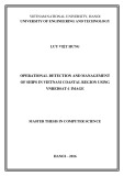 Master thesis in Computer science: Operational detection and management of ships in Vietnam coastal region using VNredsat-1-Image