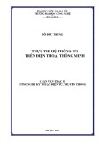 Luận văn Thạc sĩ Công nghệ kỹ thuật Điện tử, Truyền thông: Thực thi hệ thống IPS trên điện thoại thông minh