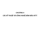 Bài giảng An toàn và bảo mật hệ thống thông tin: Chương 4 - Đại học Công nghệ Bưu chính Viễn thông