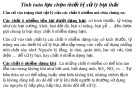 Bài giảng Công nghệ xử lý khí thải: Tính toán lựa chọn thiết bị xử lý bụi thải - Nguyễn Văn Hiển