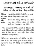 Bài giảng Công nghệ xử lý khí thải: Chương 5 - Nguyễn Văn Hiển