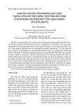 Phương án bảo tồn không gian làng trong lòng đô thị trung tâm tỉnh Bắc Ninh (Tham khảo mô hình bảo tồn làng Hahoe của Hàn Quốc)