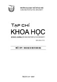 Tạp chí Khoa học: Số 34/2019