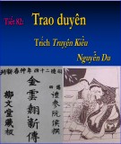 Bài giảng Ngữ văn 10: Trao duyên (Trích Truyện Kiều) - Nguyễn Du