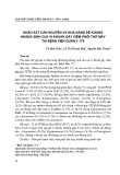 Khảo sát căn nguyên và khả năng đề kháng kháng sinh của vi khuẩn gây viêm phổi thở máy tại Bệnh viện Quân y 175