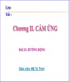 Bài giảng Sinh học 11 - Bài 23: Hướng động (Mã Tú Trinh)