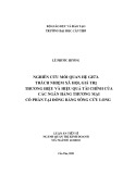 Luận án Tiến sĩ Kinh tế: Nghiên cứu mối quan hệ giữa trách nhiệm xã hội, giá trị thương hiệu và hiệu quả tài chính của các ngân hàng thương mại cổ phần tại đồng bằng sông Cửu Long