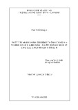 Tóm tắt luận án Tiến sĩ Kinh tế: Phát triển mô hình sử dụng thành công hệ thống hoạch định nguồn lực doanh nghiệp cho các chuyên gia kế toán