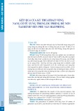 Kết quả của kỹ thuật đặt vòng nâng cổ tử cung trong dự phòng đẻ non tại Bệnh viện Phụ sản Hải Phòng