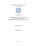 Thesis summary: The relationship between social network, perception of sustainability and tourist’s destination decision in Tay Nguyen