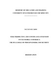 Doctor of Business Administration thesis: Time perspective and continuance intention to use mobile commerce - The dual role of perceived risk and security