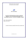 Summary of Business administration Doctoral dissertation: A study on the perception of mental benefits, hedonic value, and online trust impact on electronic loyalty - A view of customer’s anxiety