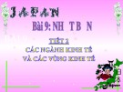 Bài giảng Địa lí lớp 11 – Bài 9: Nhật Bản (Tiết 2: Các ngành kinh tế và các vùng kinh tế)