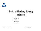 Bài giảng Biến đổi năng lượng điện cơ - Bài 2