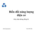 Bài giảng Biến đổi năng lượng điện cơ - Bài 7