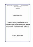 Luận án Tiến sĩ Y học: Nghiên cứu sự thay đổi hàm lượng Malondialdehyde ở bệnh nhân ung thư đại tràng trước và sau phẫu thuật triệt căn