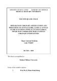 Summary of PhD thesis in Medicine: Research on coronary artery lesion and prognostic by syntax score, clinical syntax score in patients with acute myocardial infarction undergoing percutaneous coronary intervention